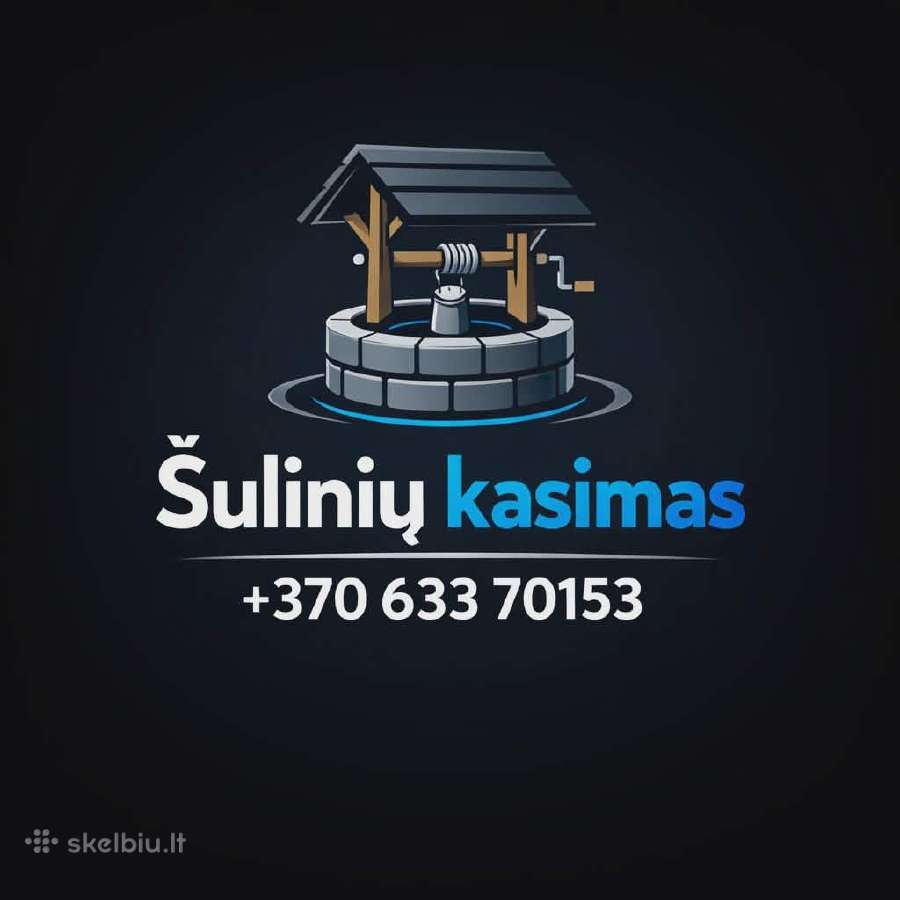 Šuliniu kasimas,gilinimas,valymas.