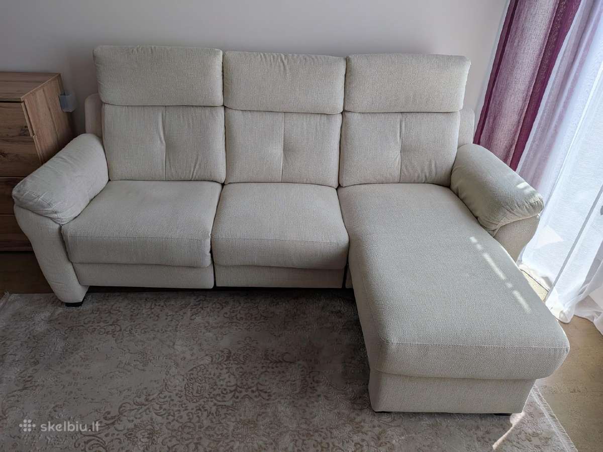 (Rezervuota) belgiška sofa su el. reglaineriu - nuotraukos Nr. 4