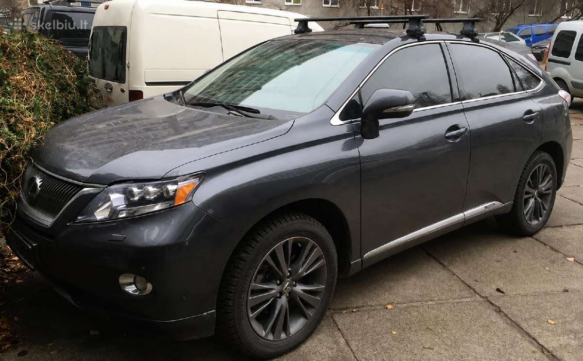 Thule stogo skersiniai ant Lexus Rx 450h 2009-2015
