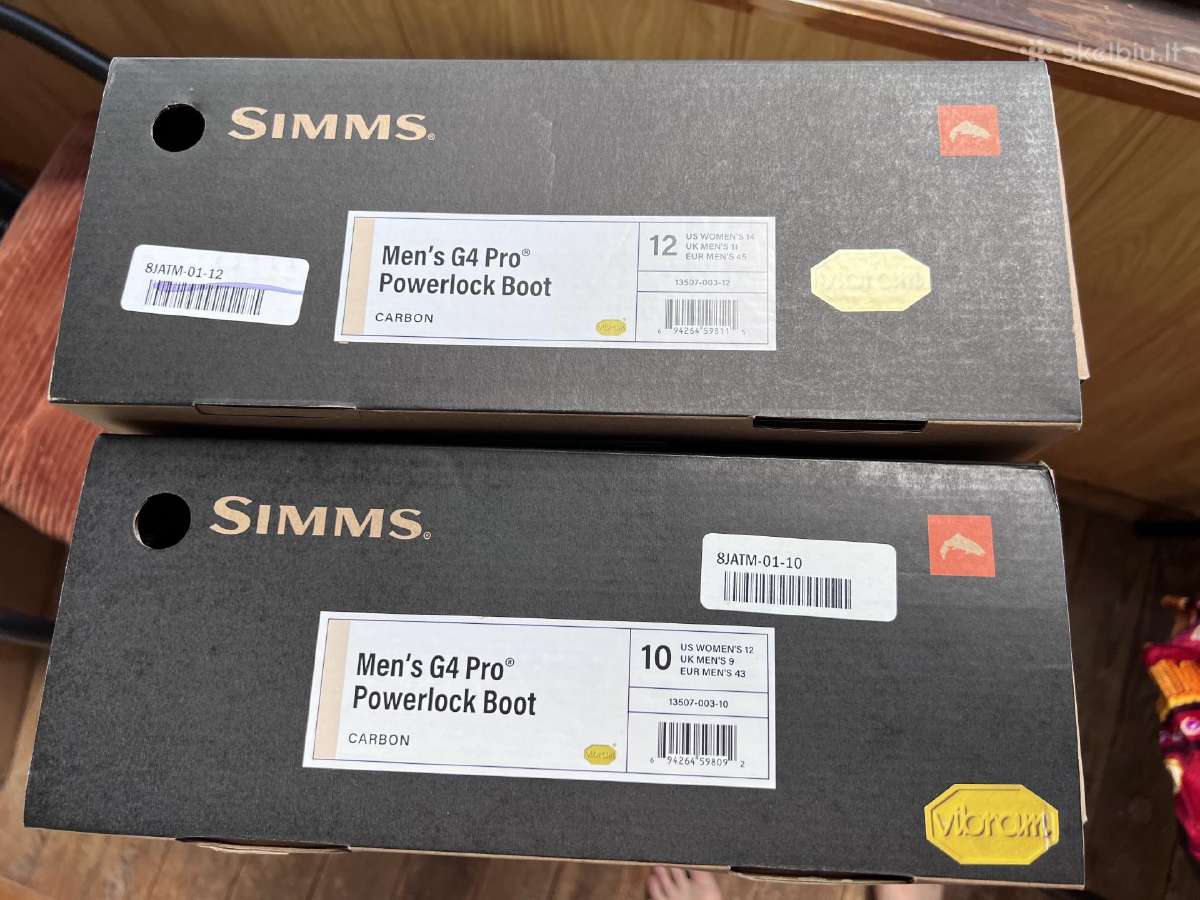 Simms G4 Powelock bridabačiai (braidimo batai ) - nuotraukos Nr. 6