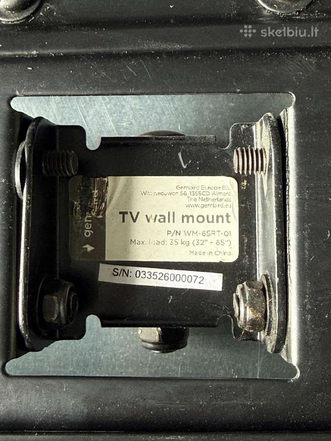 TV laikiklis iki 35 kg. Naudotas - nuotraukos Nr. 2