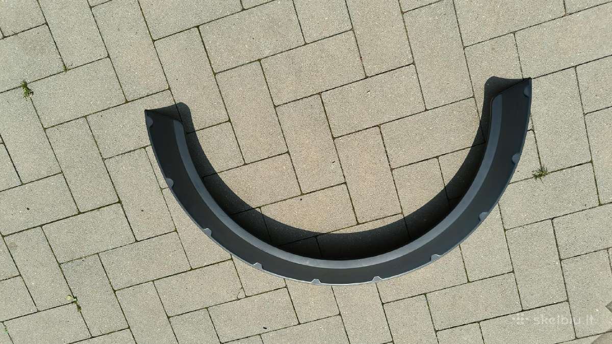 Sparnų arkų praplatinimai. fender flares