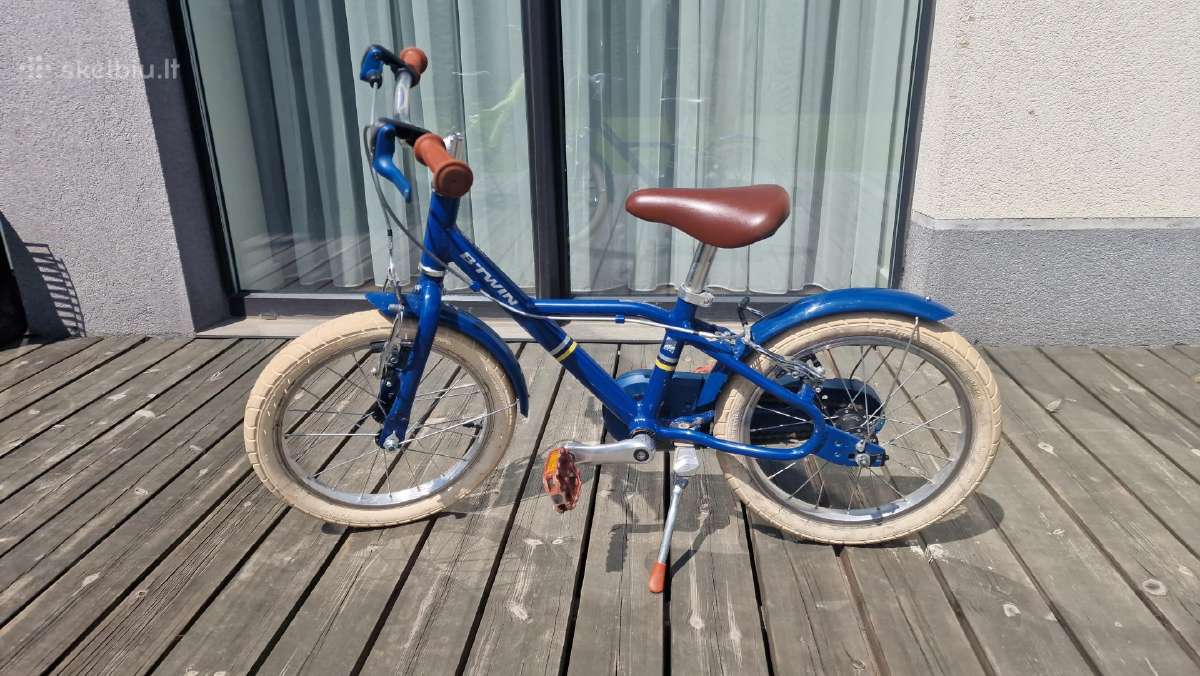 Btwin 16" dviratis 4-6m vaikams