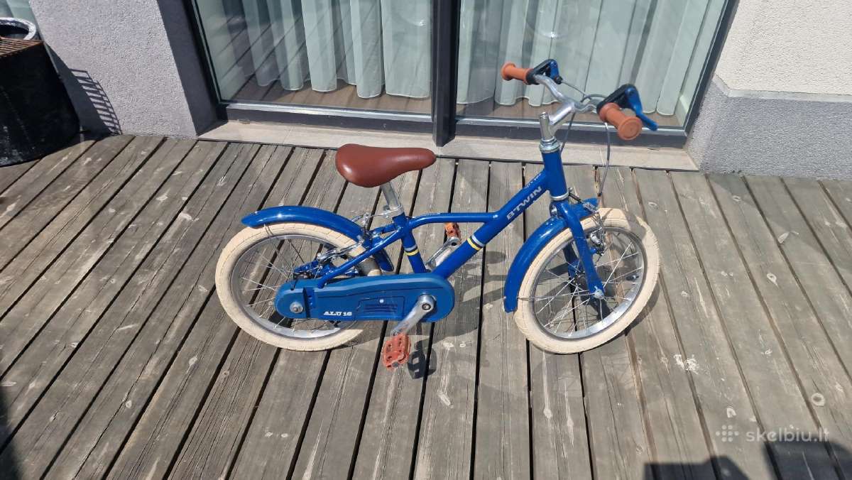 Btwin 16" dviratis 4-6m vaikams - nuotraukos Nr. 2