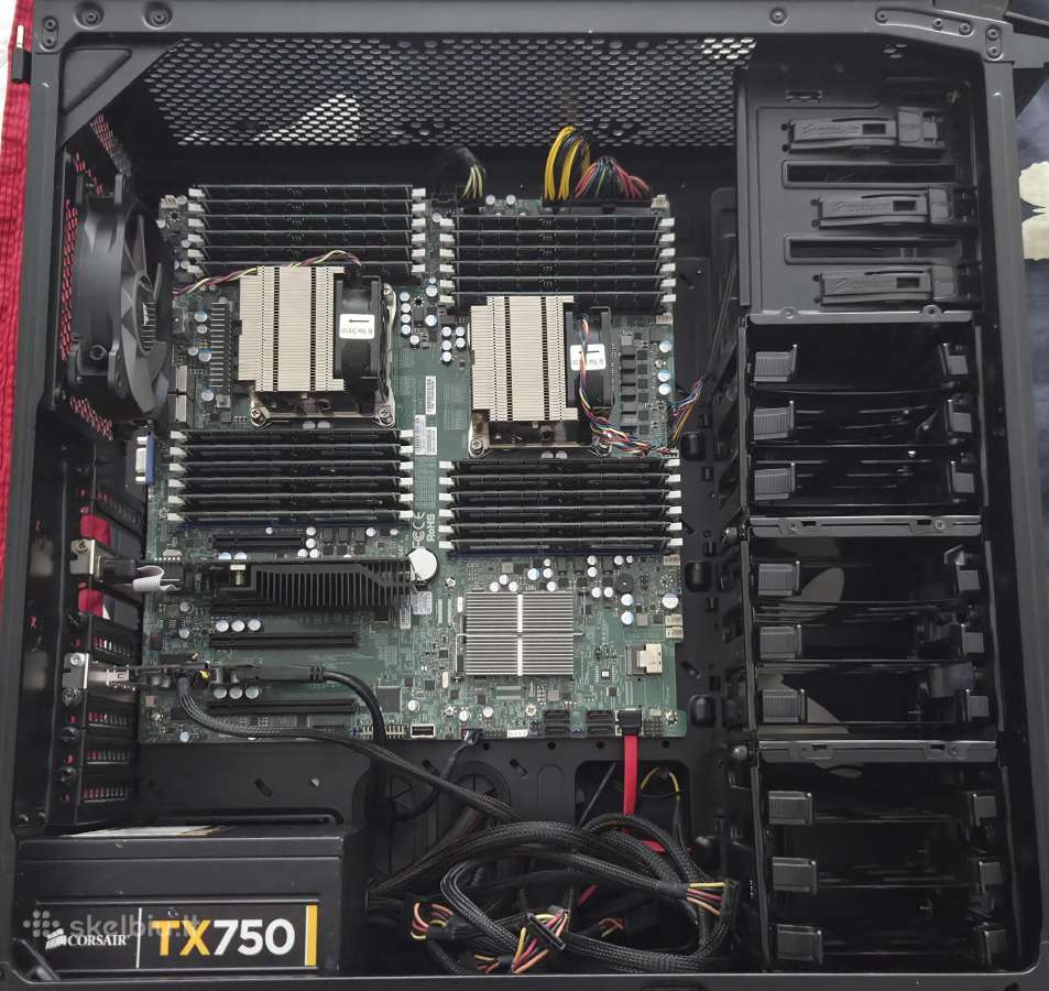 X9dri-ln4f+ 2xe5-2695v2 + 192 GB RAM Ddr3 Ecc