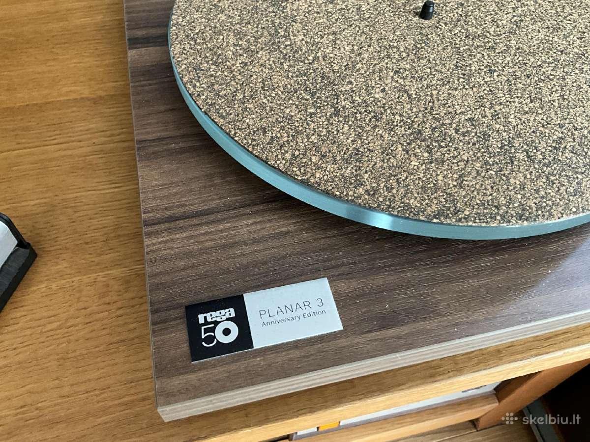 Rega Planar 3 50th Anniversary patefonas - nuotraukos Nr. 2