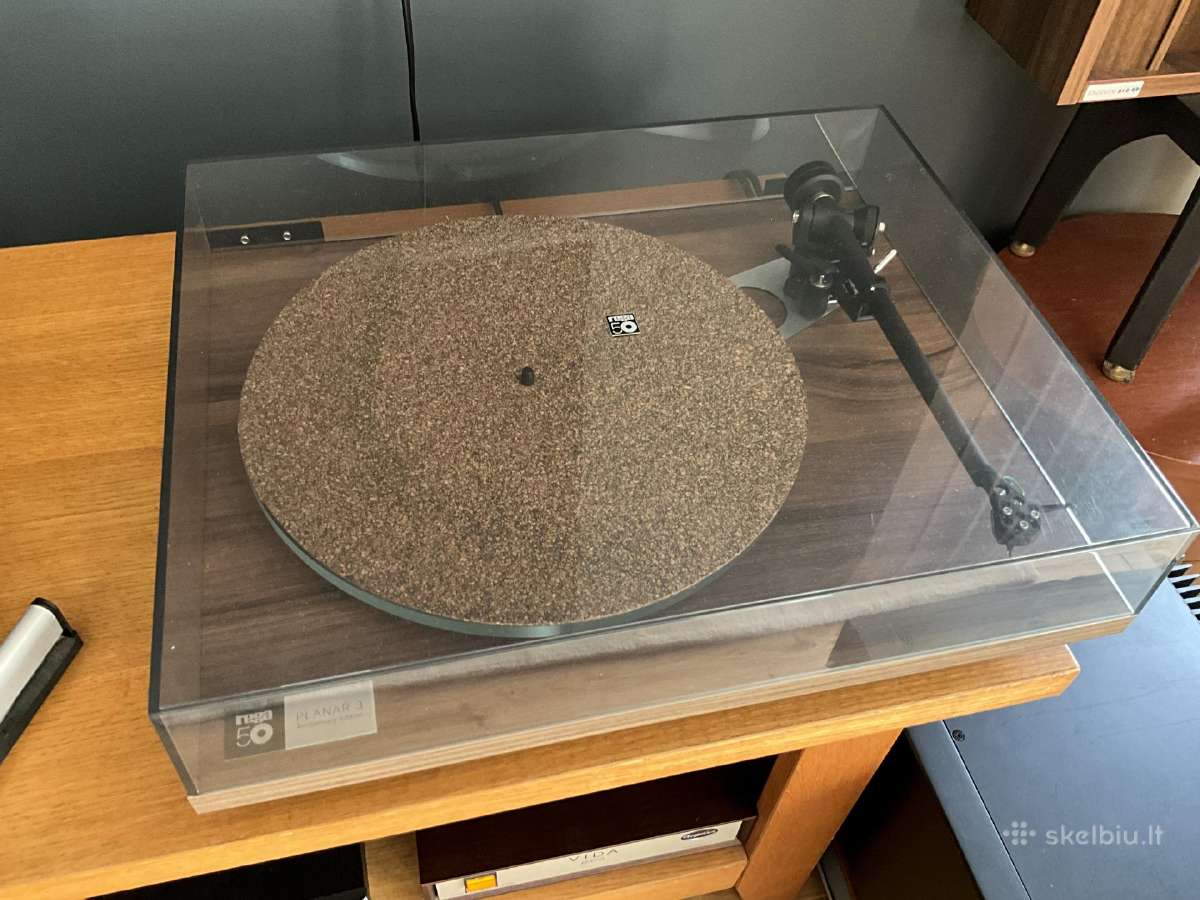Rega Planar 3 50th Anniversary patefonas - nuotraukos Nr. 3