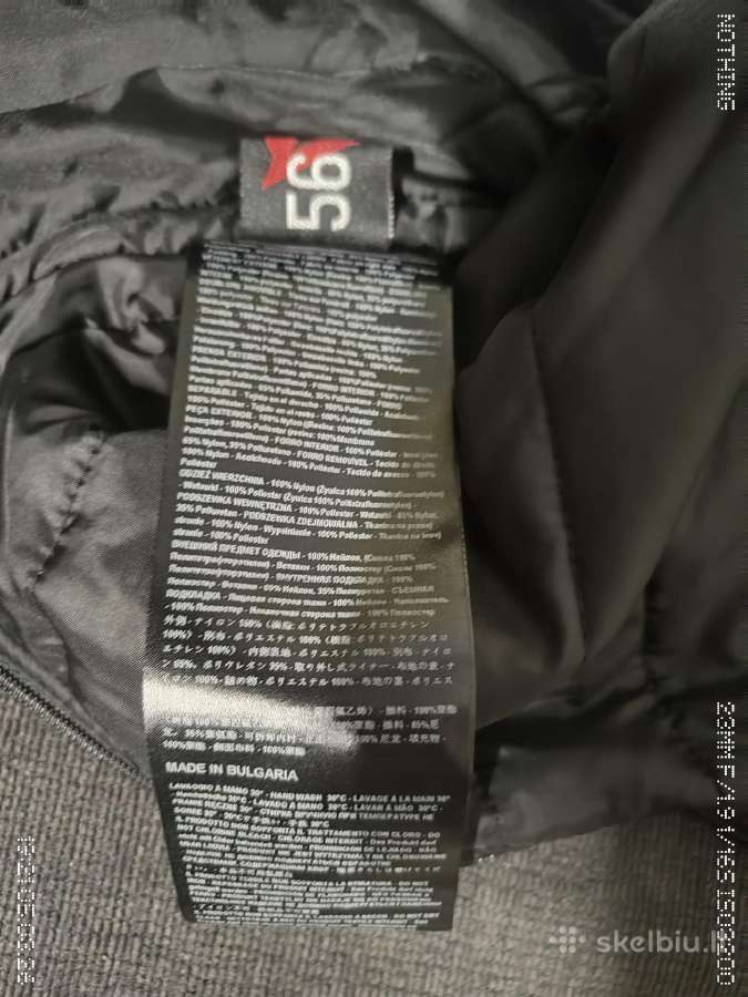 Motociklininko moto kostiumas Dainese Antarctica - nuotraukos Nr. 17