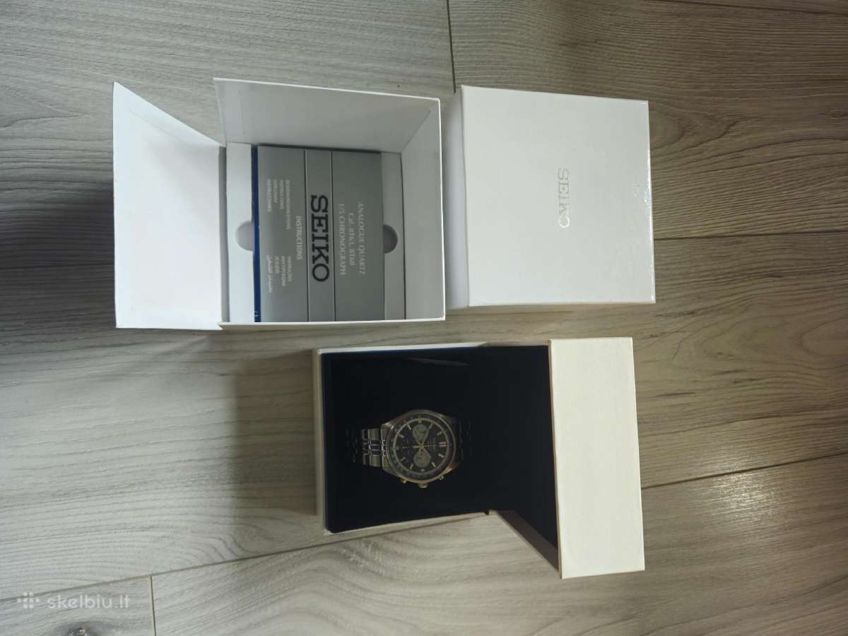 Seiko chronografas