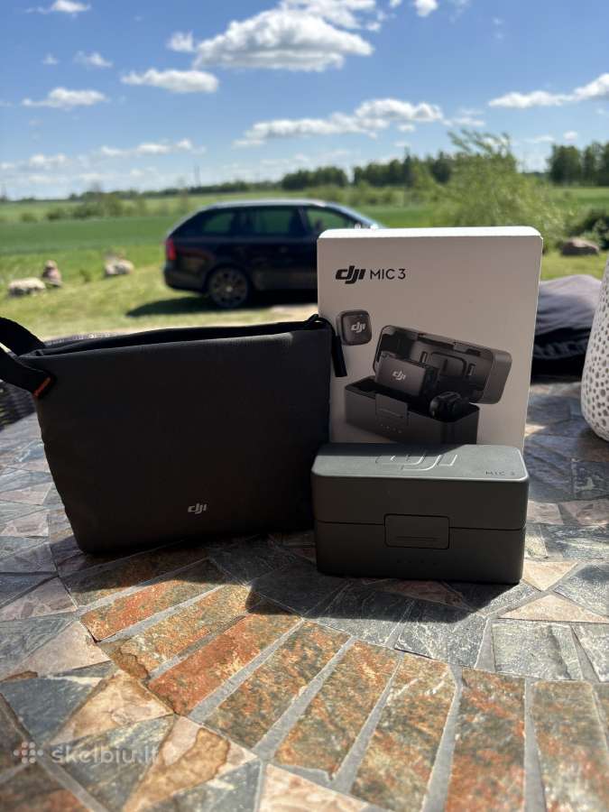 Dji Mic 3 mikrofonas