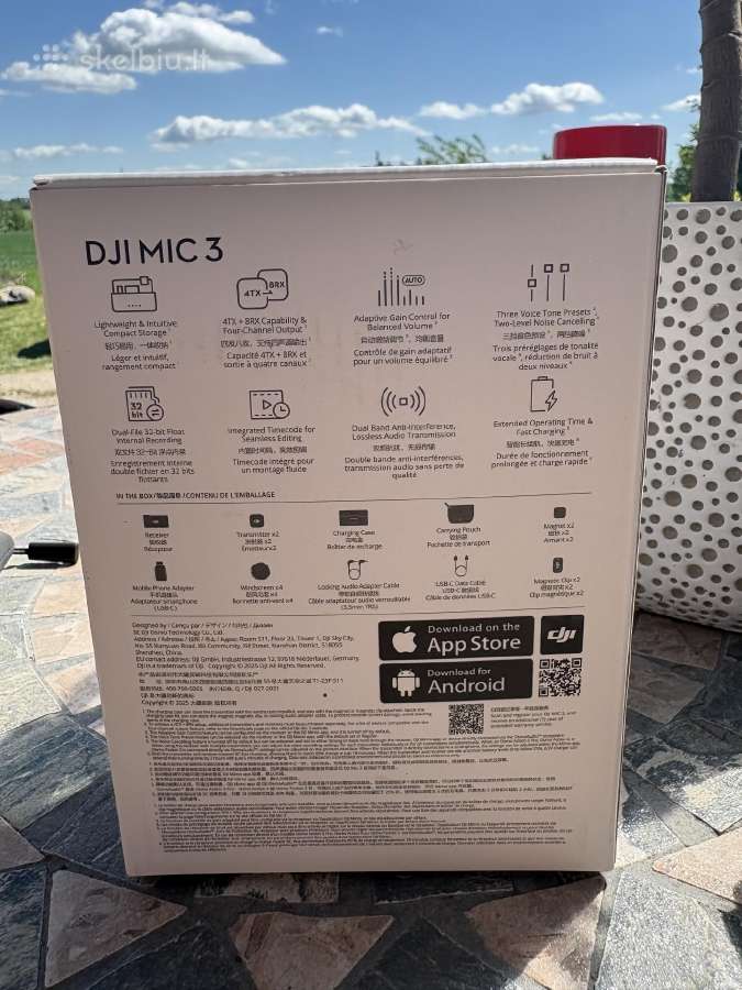 Dji Mic 3 mikrofonas - nuotraukos Nr. 2