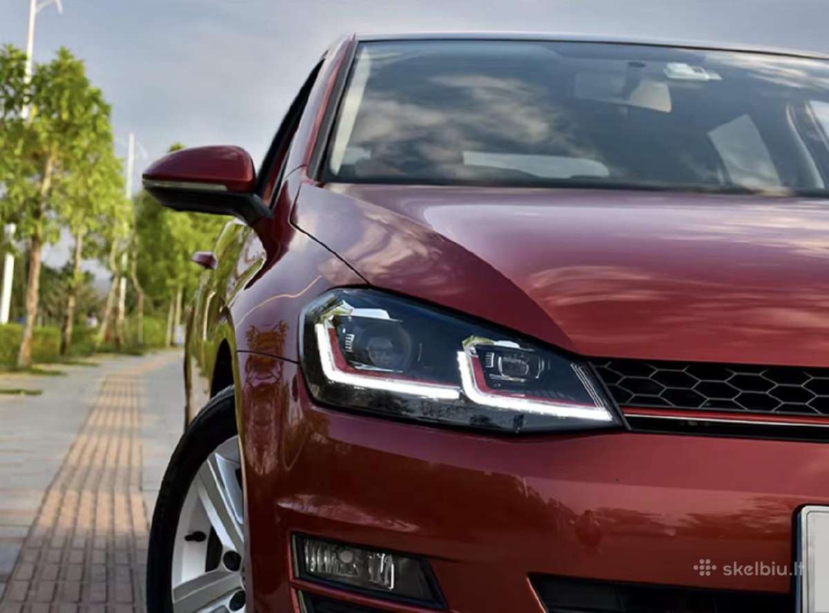 VW Golf 7 Mk7 Priekinės Gti Style LED Lempos