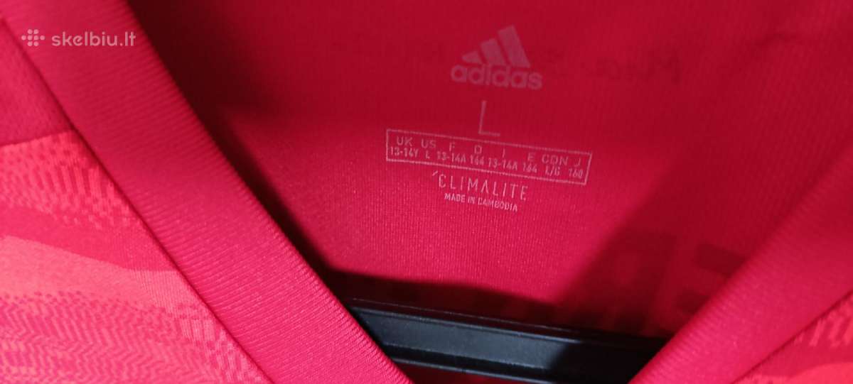 Adidas Bayern futbolo marškinėliai 13-14 metų - nuotraukos Nr. 7
