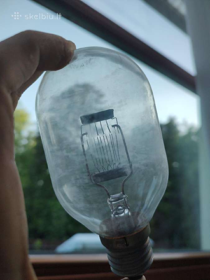 Vintažinės galingos lempos „razno“ 500w 17vnt