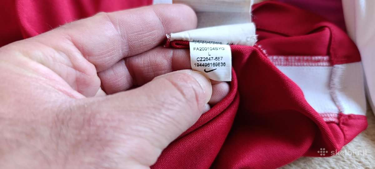 Nike Liverpool futbolo marškinėliai 12-13 metų - nuotraukos Nr. 11