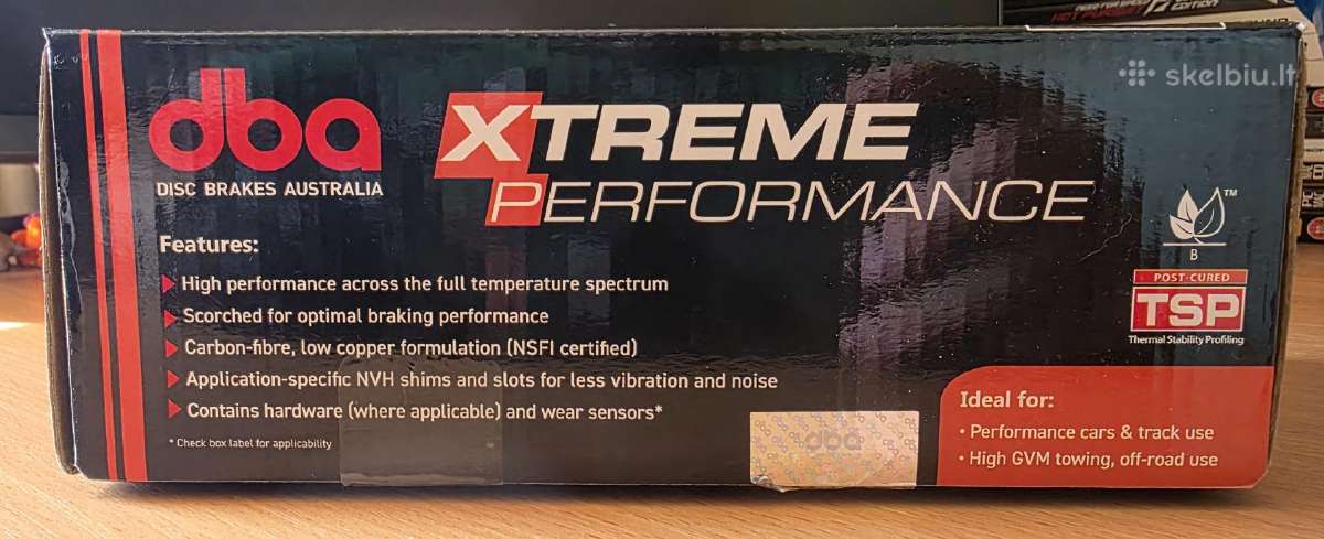 Dba Extreme Db8849xp Vag pr. stabdžių trinkelės - nuotraukos Nr. 3