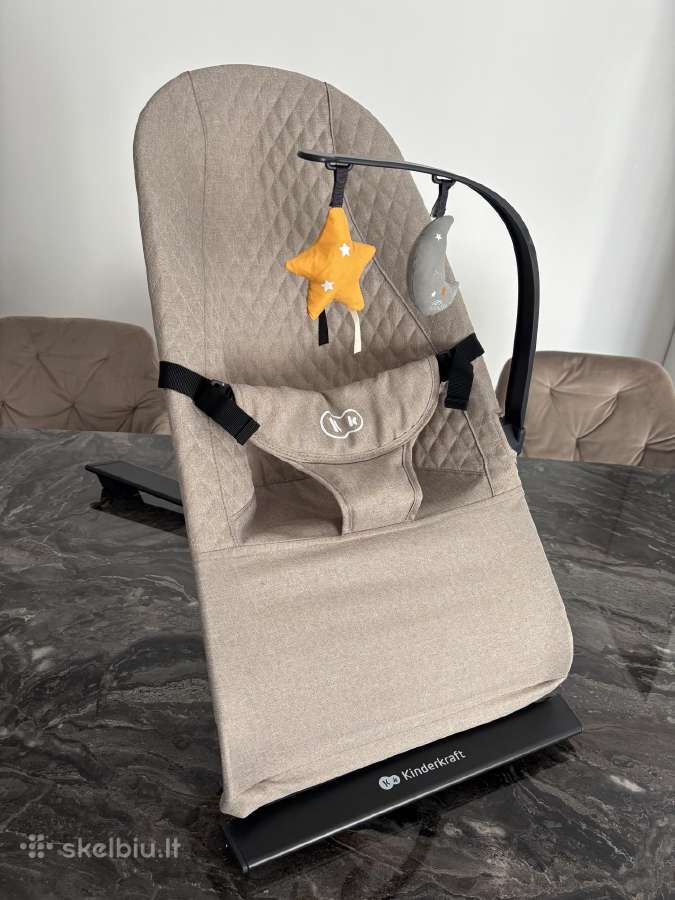 Trijų padėčių gultukas ,Kinderkraft Mimi - nuotraukos Nr. 3