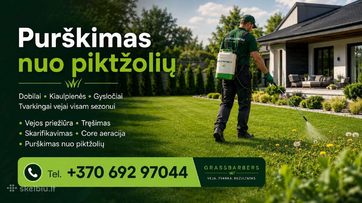 Vejos levelingas, Purškimas nuo piktžolių