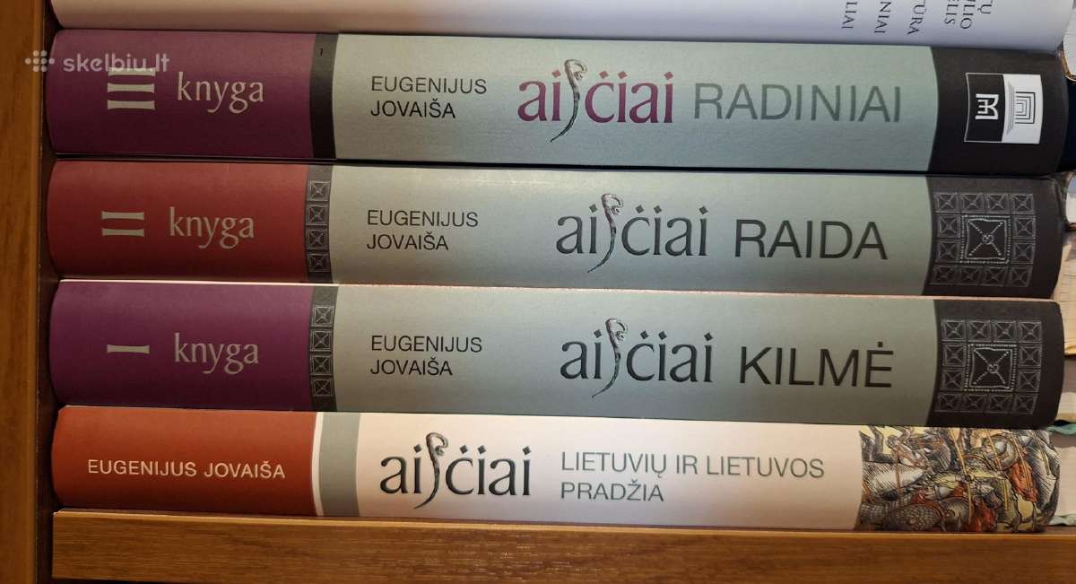 Aisčiai. Visos keturios knygos kartu