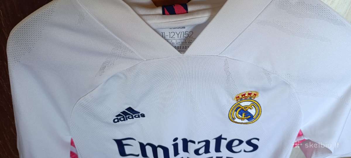 Adidas Real Madrid futbolo marškinėliai 11-12 metų - nuotraukos Nr. 4