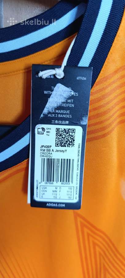 Adidas Real Madrid krepšinio marškinėliai 11-12 m. - nuotraukos Nr. 6