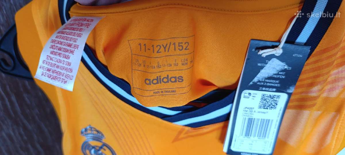 Adidas Real Madrid krepšinio marškinėliai 11-12 m. - nuotraukos Nr. 7