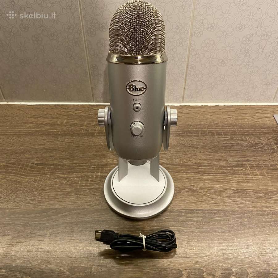 Logitech Blue Yeti mikrofonas microphone