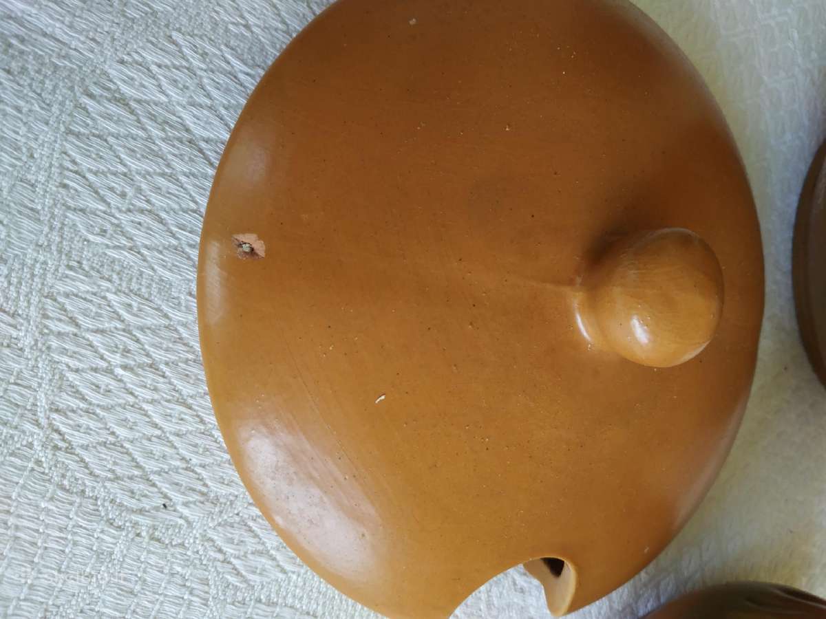Vintage keramikos puodynės sriubai ar cepelinams - nuotraukos Nr. 5
