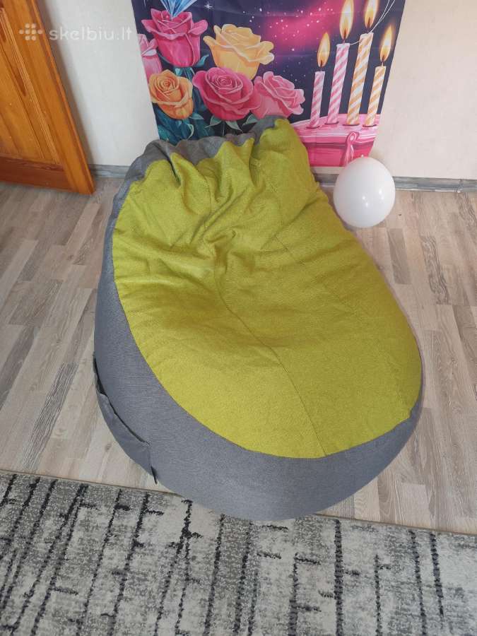 Didelis, patogus sėdmaišis.
