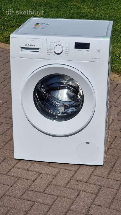 Nauja Bosch Wge02201fr, 7 kg /1200aps+ garantija