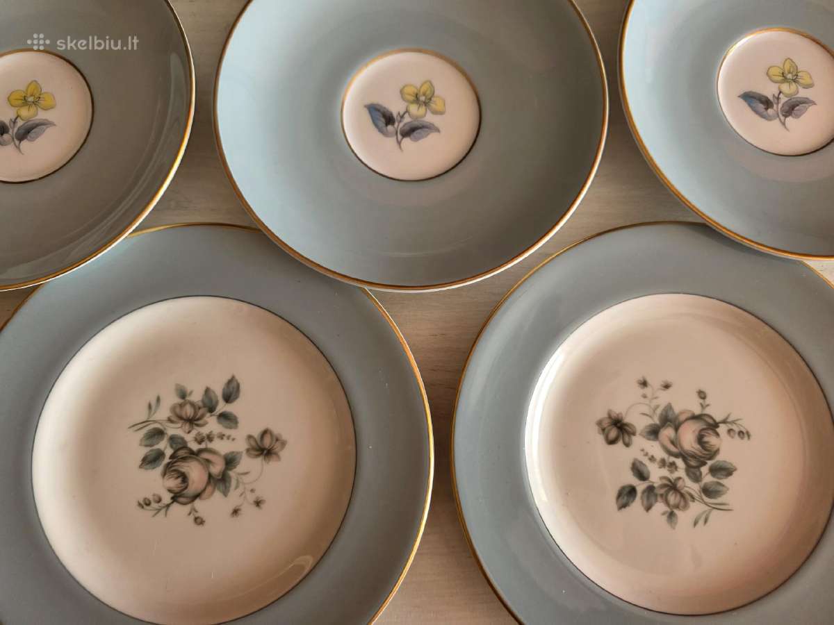 Vintage Royal Worcester lėkštutės - nuotraukos Nr. 2