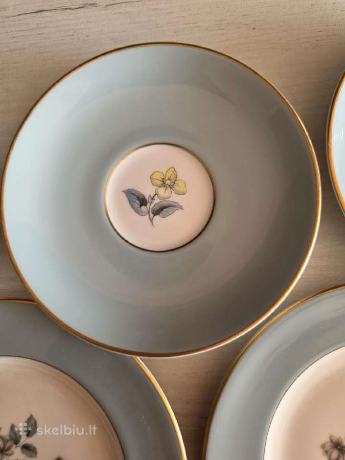 Vintage Royal Worcester lėkštutės - nuotraukos Nr. 3