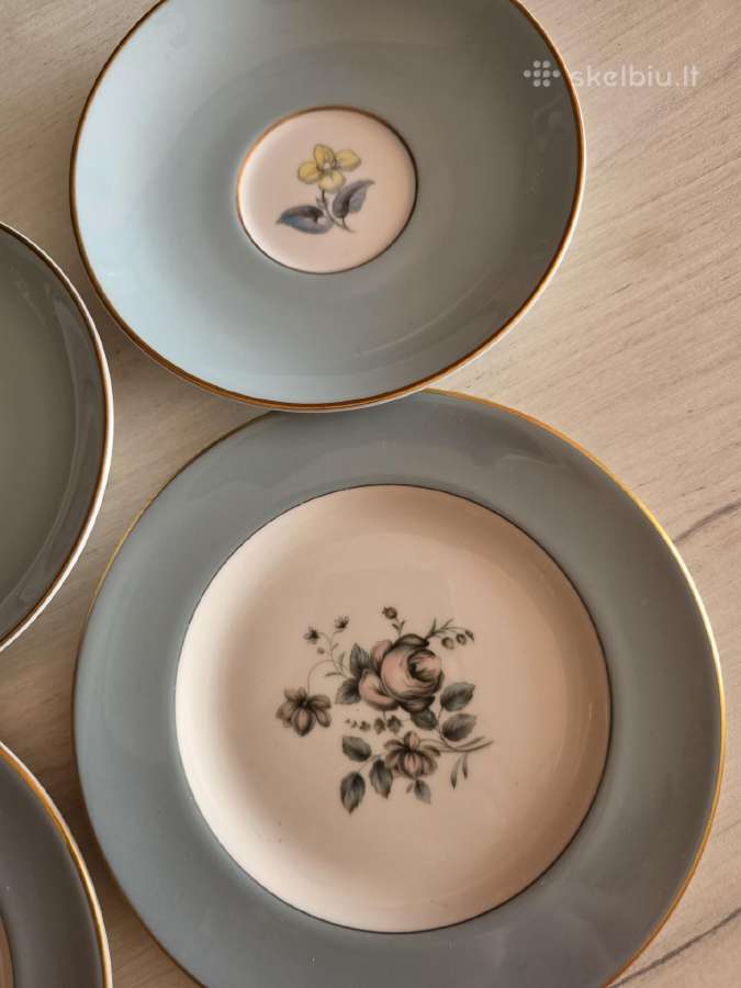 Vintage Royal Worcester lėkštutės - nuotraukos Nr. 4