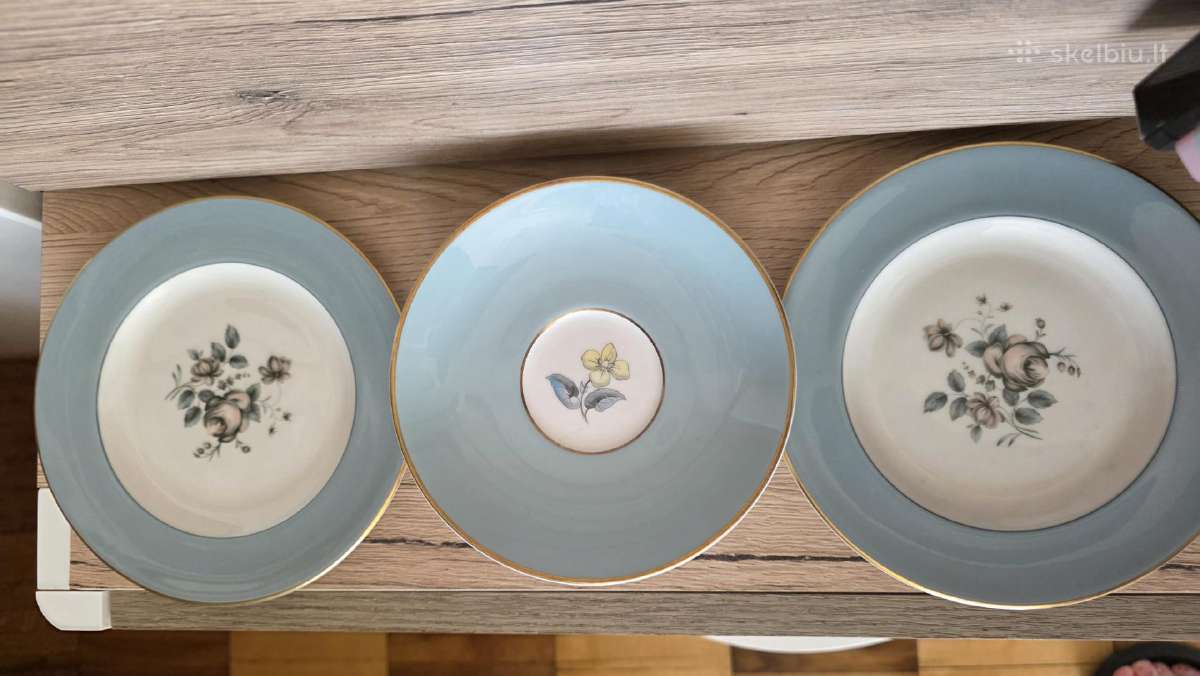 Vintage Royal Worcester lėkštutės - nuotraukos Nr. 5