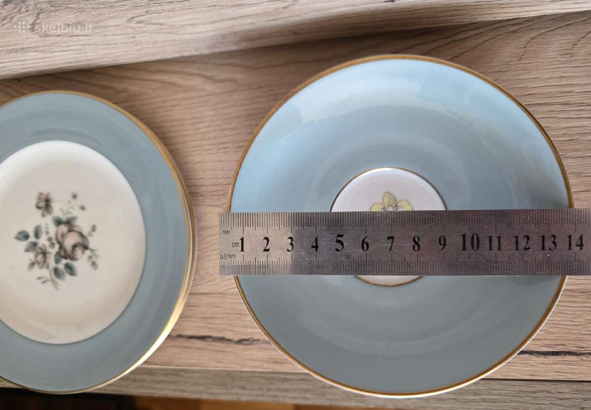 Vintage Royal Worcester lėkštutės - nuotraukos Nr. 7