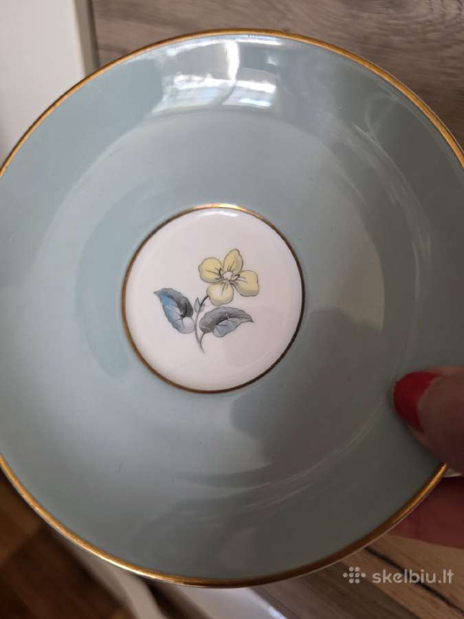 Vintage Royal Worcester lėkštutės - nuotraukos Nr. 8