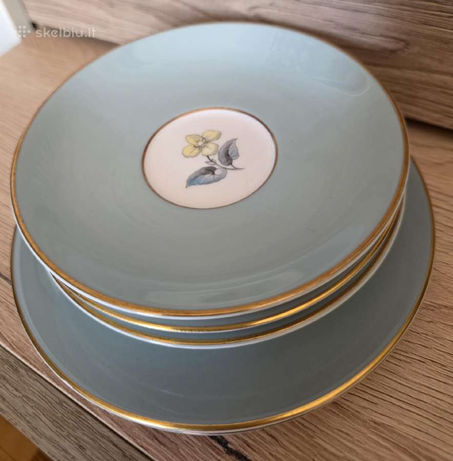 Vintage Royal Worcester lėkštutės - nuotraukos Nr. 9