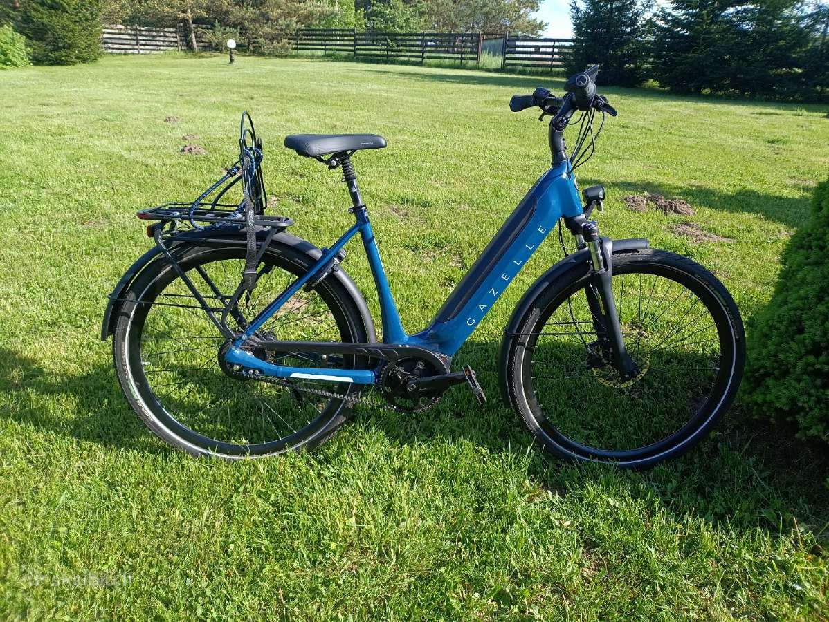 Gazelle elektrinis dviratis su bosch varikliu