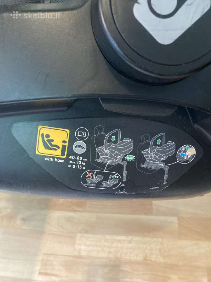 Maxi-cosi kėdutė su Isofix baze - nuotraukos Nr. 6