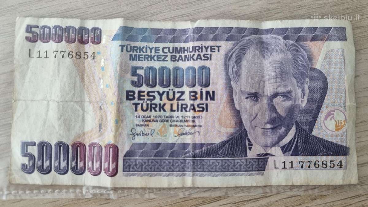 Turkijos banknotas