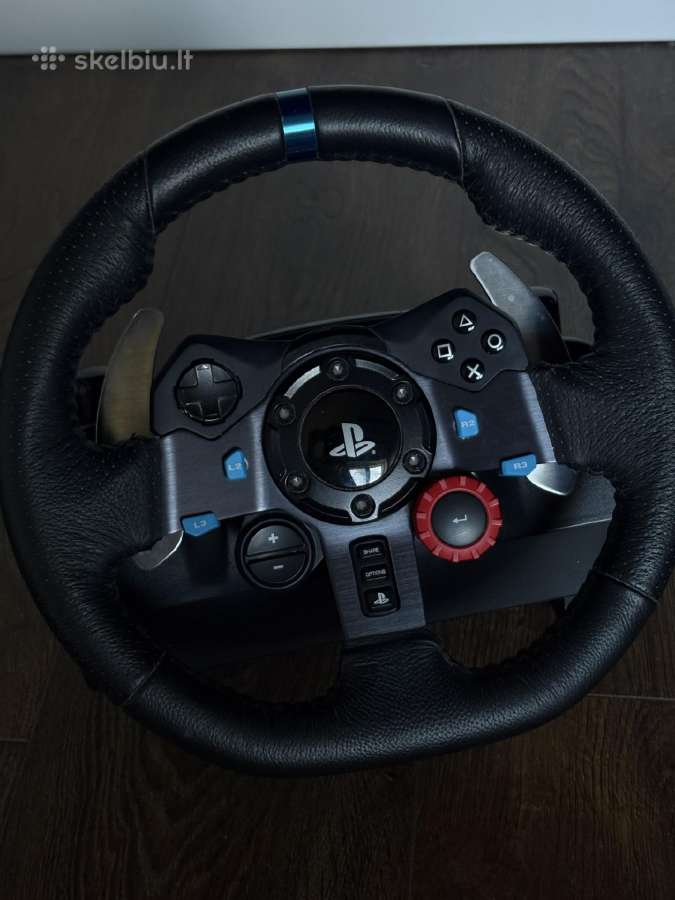 Logitech G29 žaidimų vairas su pedalais - nuotraukos Nr. 3