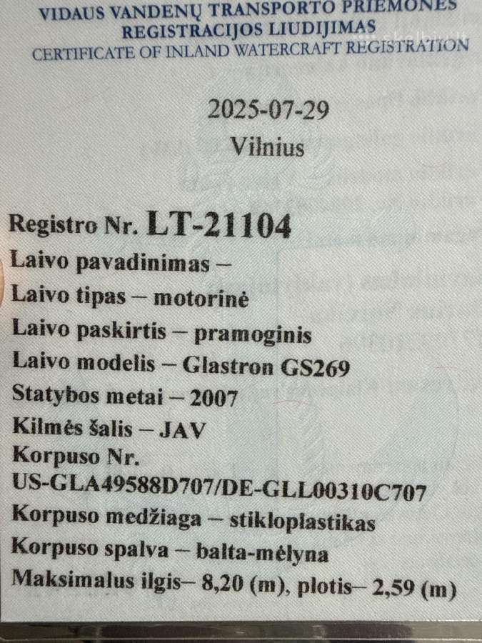 Parduodu laivą. - nuotraukos Nr. 18