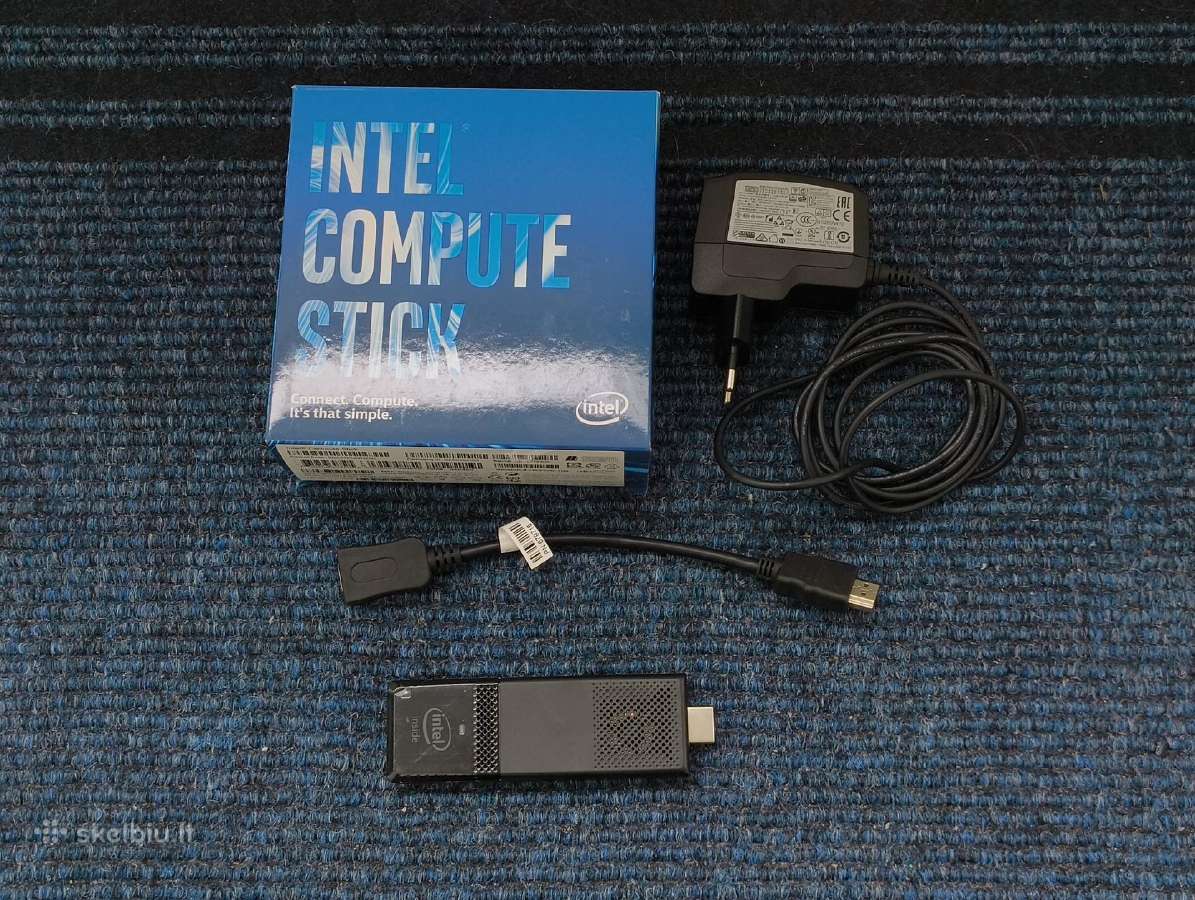 Intel compute stick mikrokompiuteris