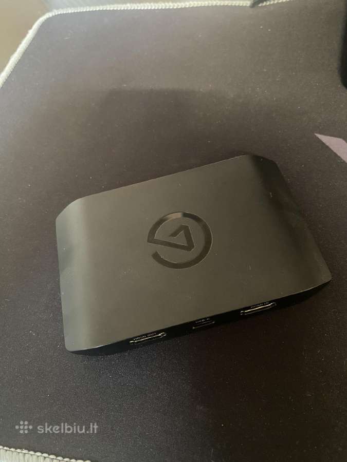 Elgato Hd60x capture card su mikrofono adapteriu