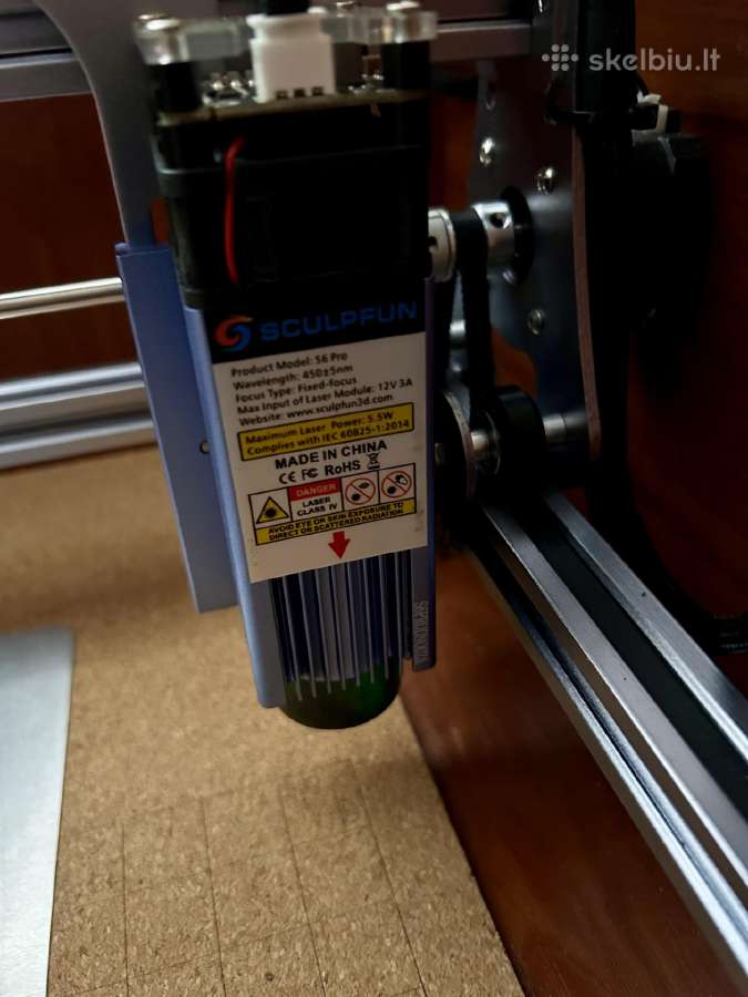 Lazerinis graveris Sculpfun S6 Pro