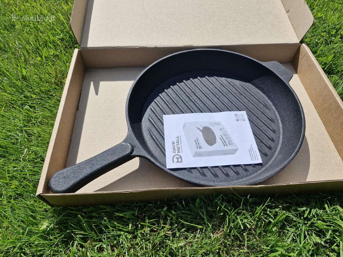 Grill keptuvės 28 cm su lieta rankena - nuotraukos Nr. 2