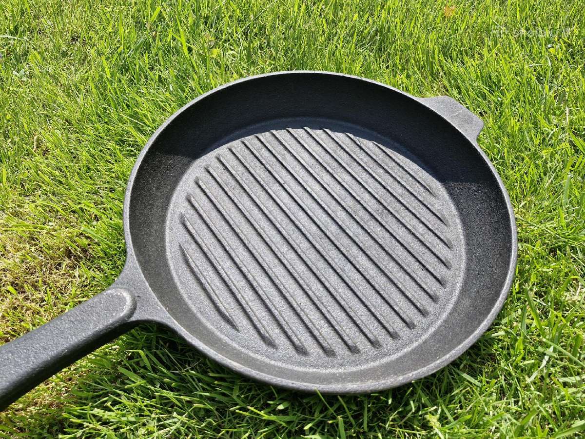 Grill keptuvės 28 cm su lieta rankena - nuotraukos Nr. 9