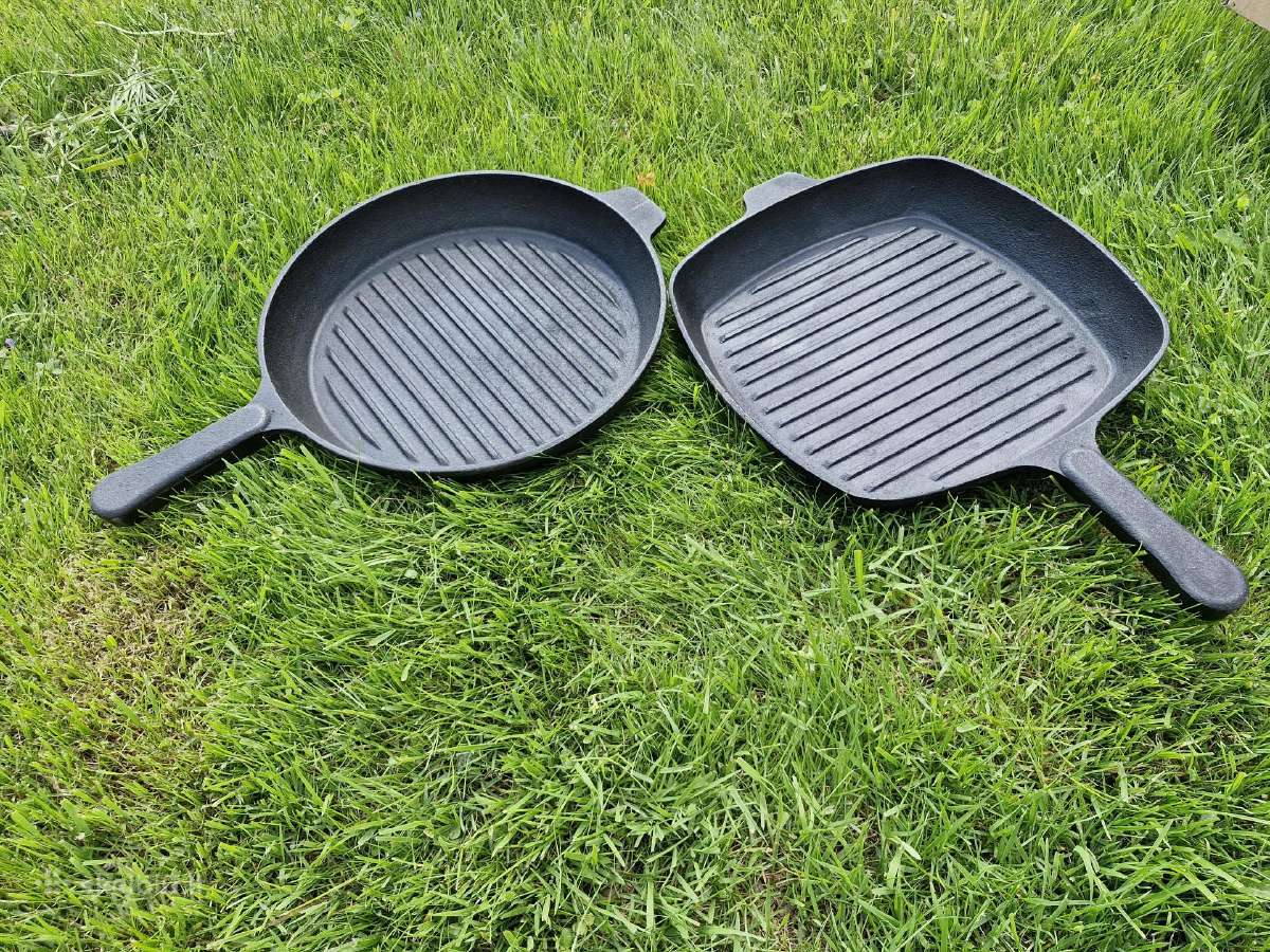 Grill keptuvės 28 cm su lieta rankena - nuotraukos Nr. 11