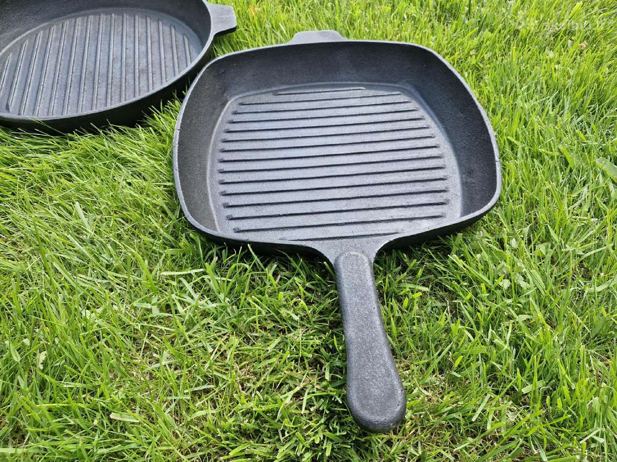 Grill keptuvės 28 cm su lieta rankena - nuotraukos Nr. 13