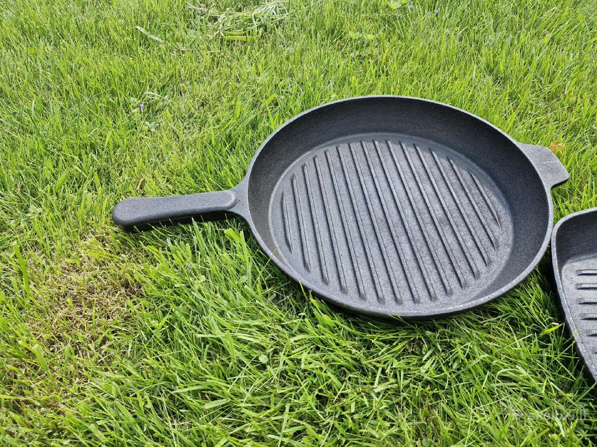 Grill keptuvės 28 cm su lieta rankena - nuotraukos Nr. 14